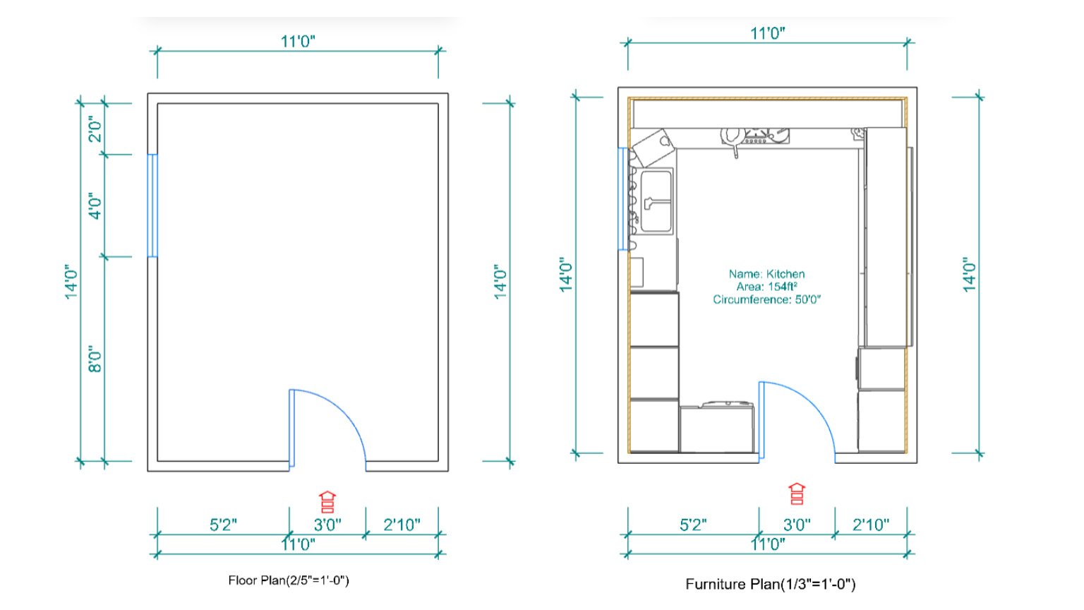Contemporary U-Shaped Kitchen page 2