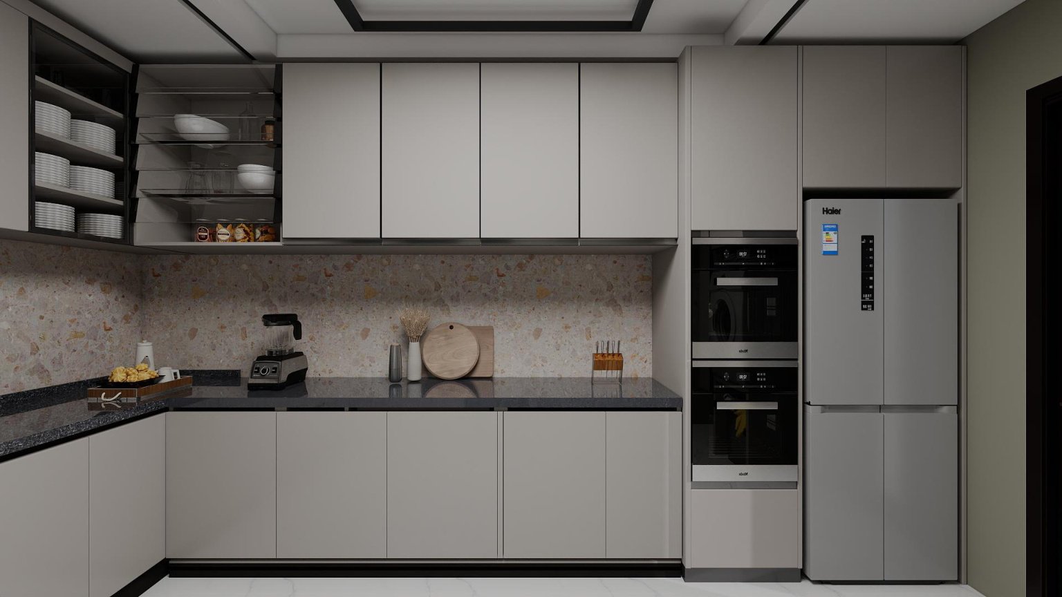 Contemporary U-Shaped Kitchen page 9