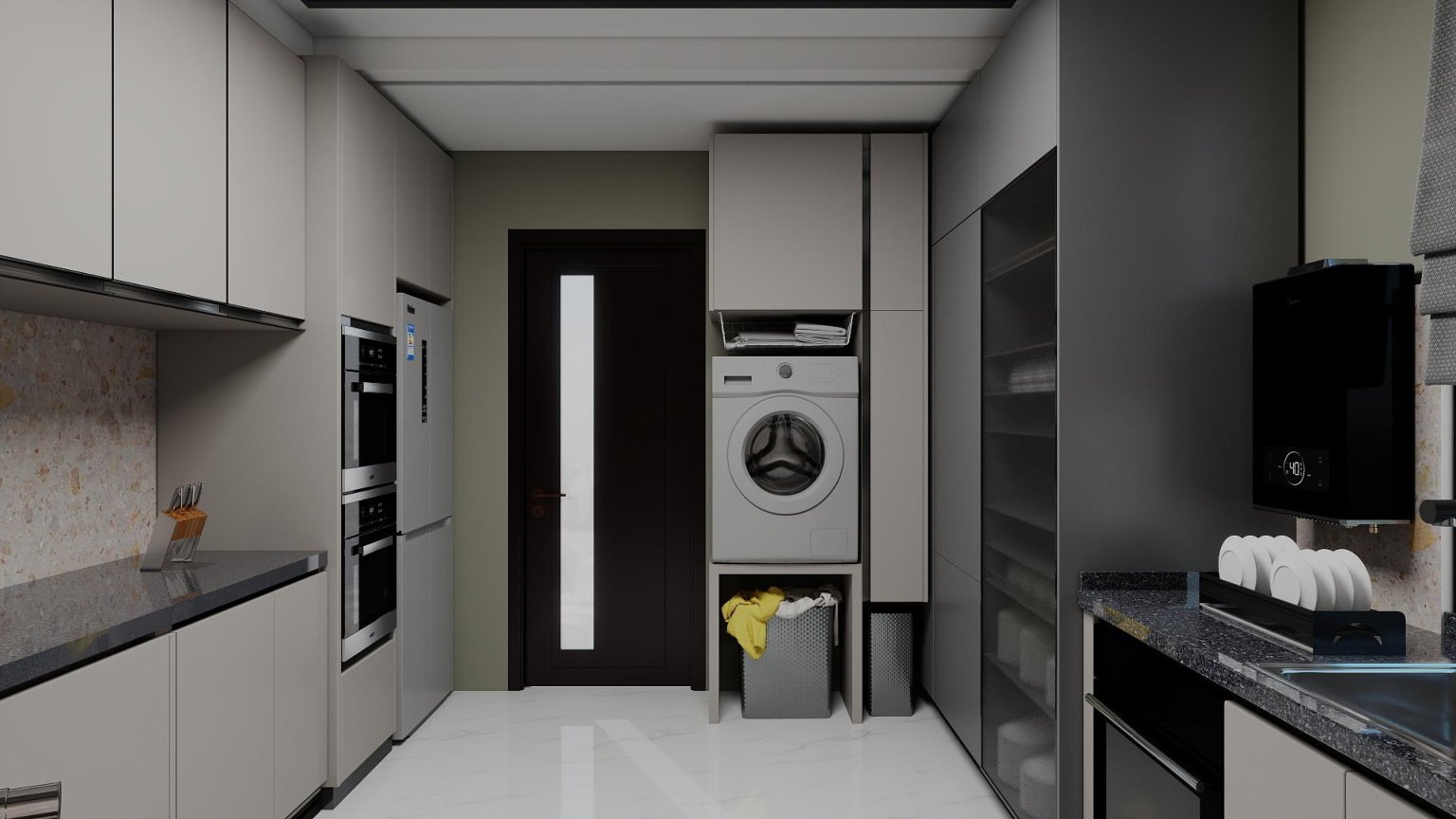Contemporary U-Shaped Kitchen page 10