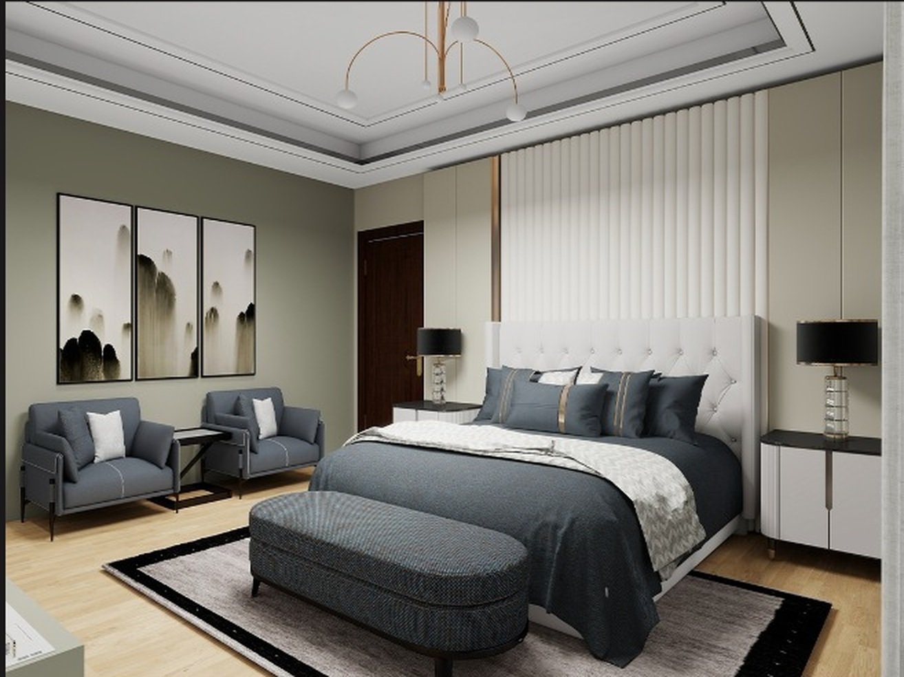 Contemporary Master Bedroom